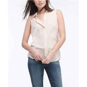 NWT Ag Adriano Goldschmied Sleeveless Shirt Small